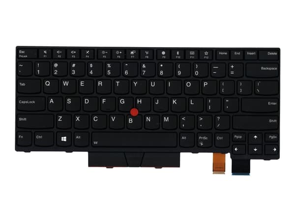 Lenovo 01AX569, Näppäimistö, Englanti (US), Taustavalaistu näppäimistö, Lenovo, ThinkPad T470