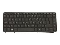 HP - Tangentbord - dansk - för EliteBook 840 G1 Notebook, 850 G1 Notebook