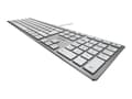 Miniatyrbild 1 av 5: CHERRY KC 6000 SLIM - Tangentbord - USB - hela norden - tangentbrytare: CHERRY SX - silver