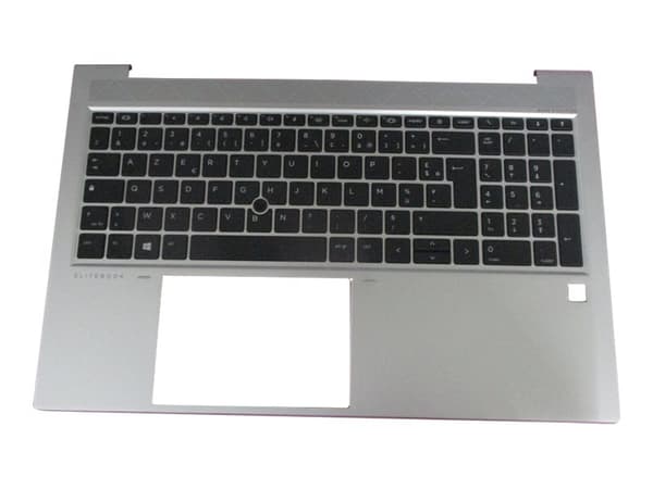 HP - Ersättningstangentbord för bärbar dator - med pekpinne, ClickPad - bakgrundsbelyst - fransk - för EliteBook 850 G7 Notebook