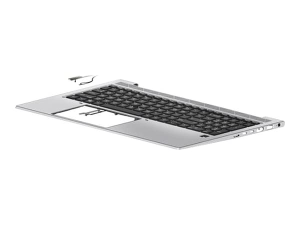 HP - Erstatningstastatur for bærbar PC - bakbelysning - Storbritannia - med toppdeksel - for EliteBook 850 G7 Notebook