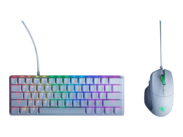 Razer Huntsman Mini, Mini, USB, QWERTY, Valkoinen