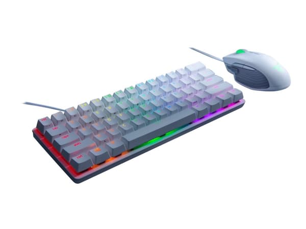 Razer Huntsman Mini, Mini, USB, QWERTY, Valkoinen Valkoinen