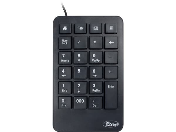Eterno KB-120 - Tangentsats - USB - detaljhandel