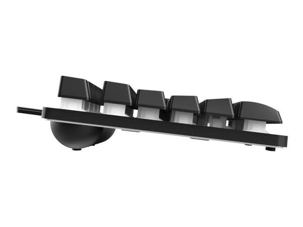 Trust GXT 833 Thado TKL tangentbord USB QWERTY Holländsk Svart, Silver