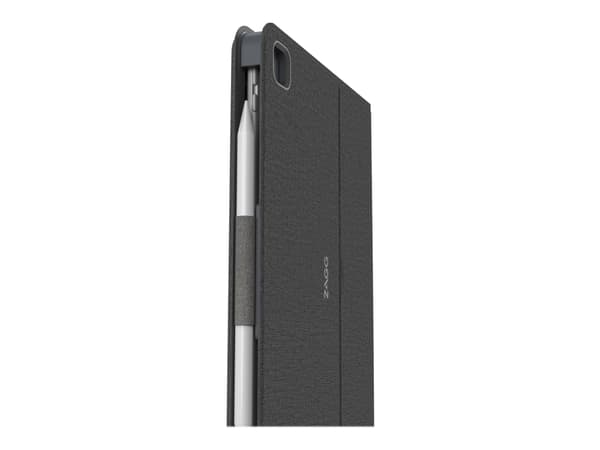 ZAGG Messenger Folio 2 - Tangentbord och foliefodral - Bluetooth - Nordisk - träkol tangentbord, träkol fodral - för Apple 10.2-inch iPad; 10.5-inch