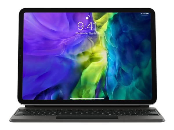 Apple Magic Keyboard - Tangentbord och foliefodral - med pekdyna - bakgrundsbelyst - Apple Smart connector - QWERTY - internationell engelska - för A