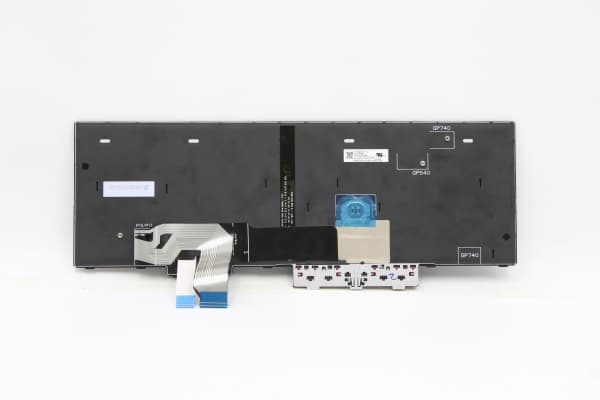 Lite-On - Ersättningstangentbord för bärbar dator - med Trackpoint - bakgrundsbelyst - QWERTY - Nordisk - svart - för ThinkPad P15 Gen 1 20ST, 20SU;