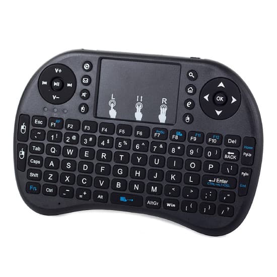 Trådlöst Mini Tangentbord för Smart Tv och PC