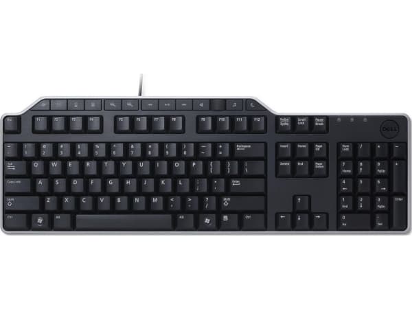 Dell Entry - Tastatur - USB - USA - svart - oppusset
