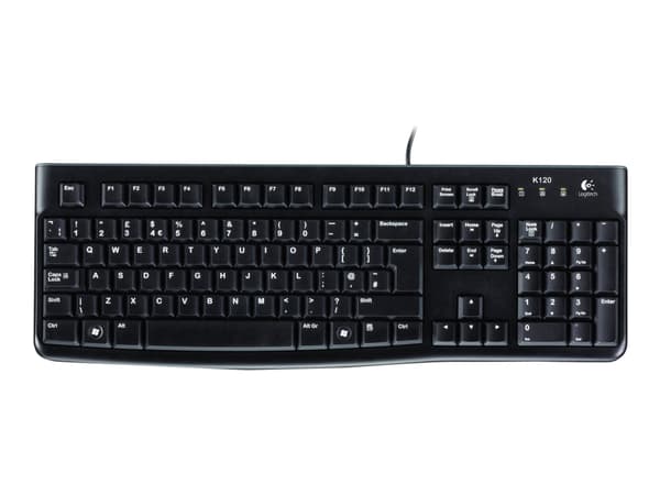 Logitech Desktop MK120 - Sats med tangentbord och mus - USB - grekiska