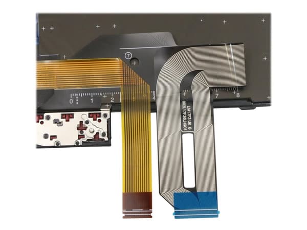 Chicony - Kannettavat udskiftningstastatur - bagbelyst - tjekkisk/slovakisk - sort - for ThinkPad P14s Gen 1 20S4, 20S5; T14 Gen 1 20UD, 20UE