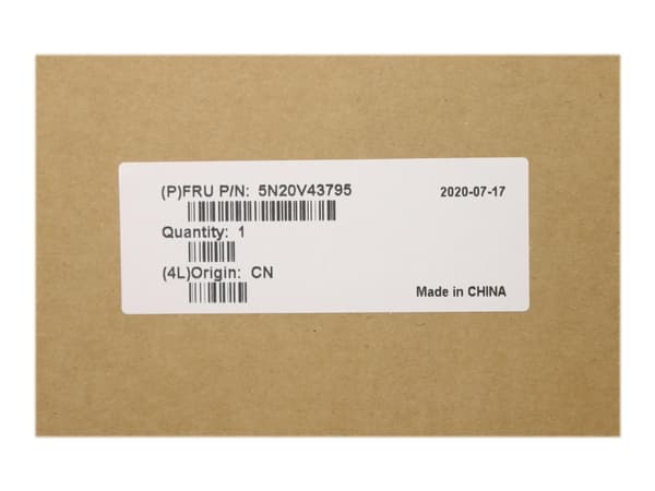 Chicony - Kannettavat udskiftningstastatur - bagbelyst - tjekkisk/slovakisk - sort - for ThinkPad P14s Gen 1 20S4, 20S5; T14 Gen 1 20UD, 20UE