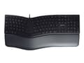 Miniatyrbild 1 av 5: CHERRY KC 4500 ERGO - Tangentbord - USB - QWERTY - brittisk - svart