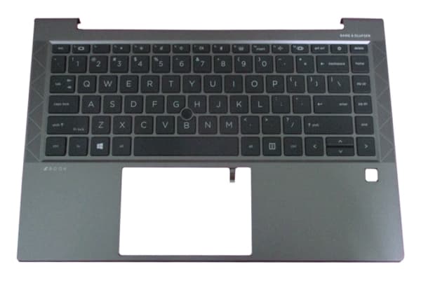 HP - Ersättningstangentbord för bärbar dator - bakgrundsbelyst - danska/norska/svenska - med övre skydd - för ZBook Firefly 14 G7 Mobile Workstation,