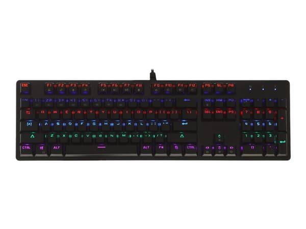ART AK-51 - Tangentbord - bakgrundsbelyst - USB