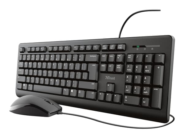 Trust Primo - Sats med tangentbord och mus - USB