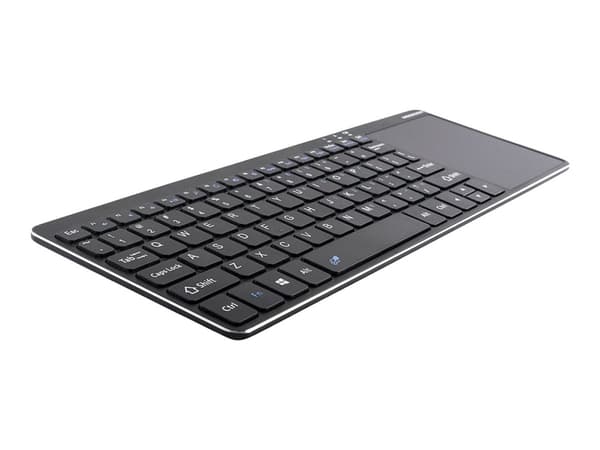 ModeCom MC-TPK1 - Tangentbord - med pekplatta - trådlös - 2.4 GHz - amerikansk