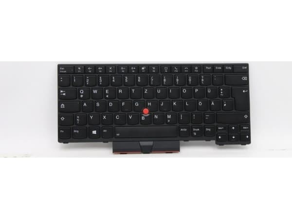 Chicony - Ersättningstangentbord för bärbar dator - bakgrundsbelyst - tysk - för ThinkPad L14 Gen 1 20U1, 20U2, 20U5, 20U6