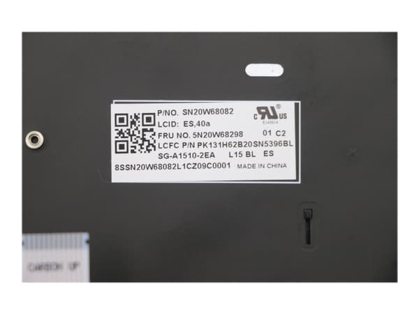 Lite-On - Muistikirjat udskiftningstastatur - bagbelyst - spansk - for ThinkPad L15 Gen 1 20U7, 20U8