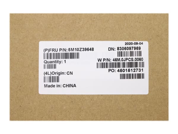 Sunrex - Ersättningstangentbord för bärbar dator - med Trackpoint - bakgrundsbelyst - QWERTY - Nordisk - svart - FRU - för ThinkPad P1 Gen 3 20TH, 20