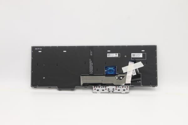 Chicony - Ersättningstangentbord för bärbar dator - bakgrundsbelyst - tysk - svart - för ThinkPad L15 Gen 1 20U7, 20U8