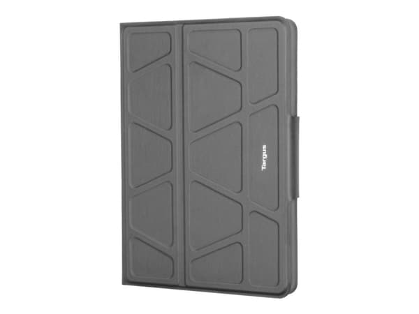 Targus Pro-Tek Universal - Tastatur og folioveske - trådløs - Bluetooth 5.0 - svart tastatur, svart boks - B2B