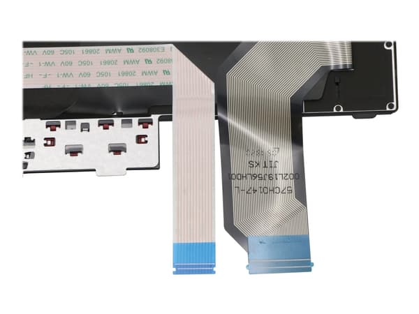 Chicony - Erstatningstastatur for bærbar PC - med Trackpoint, UltraNav - bakbelysning - QWERTY - Spansk - for ThinkPad L14 Gen 1 20U1, 20U2, 20U5, 20