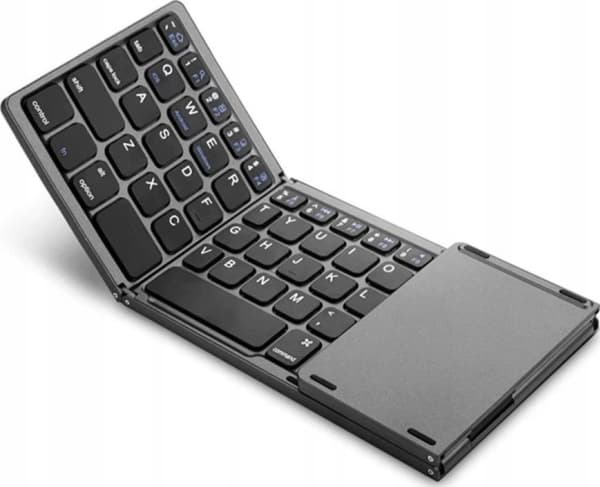 Strado Keyboard Bluetooth Keyboard Universal Foldable - Black universal - US Layout