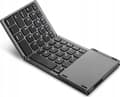 Miniatyrbilde 2 av 2: Strado Keyboard Bluetooth Keyboard Universal Foldable - Black universal - US Layout
