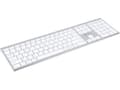 Miniatyrbild 5 av 5: Keyboard Powerton Powerton UltraSlim, CZ/SK keyboard, Multi-Device type 2.4 GHz Dongle + Dual Bluetooth, wireless, silver