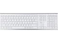 Miniatyrbild 1 av 5: Keyboard Powerton Powerton UltraSlim, CZ/SK keyboard, Multi-Device type 2.4 GHz Dongle + Dual Bluetooth, wireless, silver