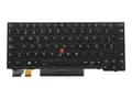 Miniatyrbild 3 av 5: Lenovo - Ersättningstangentbord för bärbar dator - med Trackpoint - bakgrundsbelyst - QWERTY - spansk - svart - FRU - för ThinkPad L13 Gen 2 20VH, 20