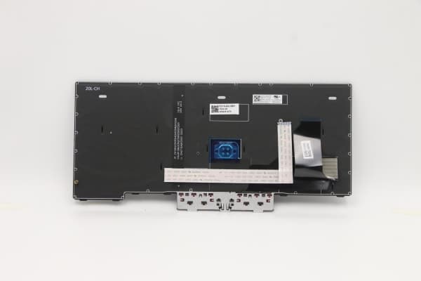 Chicony - Erstatningstastatur for bærbar PC - med ClickPad, Trackpoint - bakbelysning - QWERTY - Engelsk - Europa - svart - for ThinkPad L14 Gen 1 20