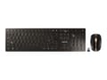 Miniatyrbild 4 av 5: CHERRY DW 9100 SLIM - Sats med tangentbord och mus - trådlös - 2.4 GHz, Bluetooth 4.2 - QWERTY - USA med eurosymbol - tangentbrytare: CHERRY SX - sva