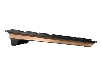 CHERRY DW 9100 SLIM tangentbord Mus inkluderad Trådlös RF + Bluetooth Nordic Svart