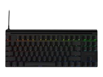 CHERRY MX-Board 8.0 - Tastatur - bakgrunnsbelyst - USB - USA - tastsvitsj: CHERRY MX Brown - svart