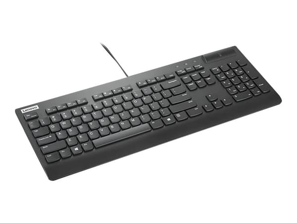 Lenovo 4Y41B69357, Täysikokoinen (100 %), USB, QWERTY, Musta