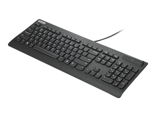 Lenovo 4Y41B69357, Täysikokoinen (100 %), USB, QWERTY, Musta