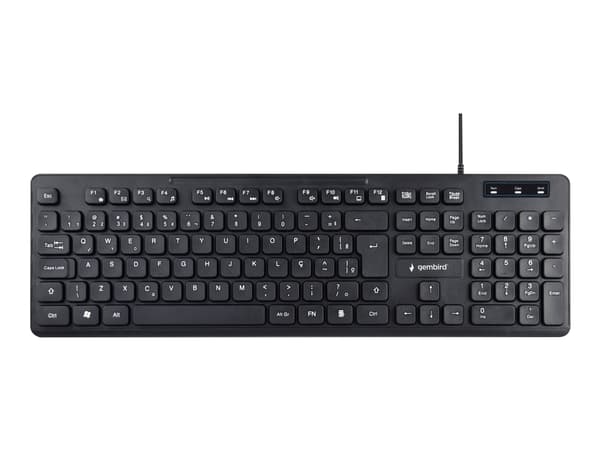 Gembird KB-MCH-04 - Tastatur - USB - USA - svart