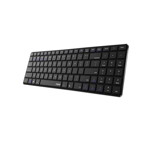 RAPOO Keyboard E9100M Wireless Multi-Mode Black