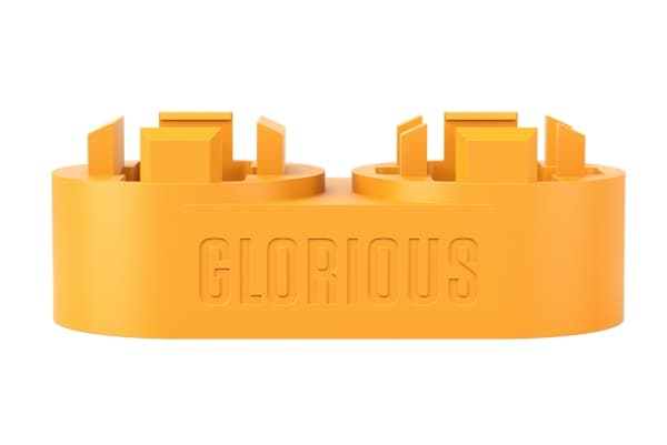 Glorious PC Gaming Race Switch Opener, Tangentbordsswitch, öppnare, Akrylnitrilbutadienstyren (ABS), Gul