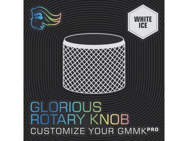 Glorious PC Gaming Race Rotary Knob, Tastaturknapp, 14,5 mm, 1,8 cm, Sølv
