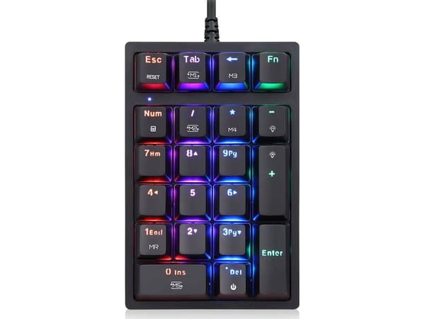 Klawiatura Motospeed K24 One Hand Outemu Box Blue (k24)