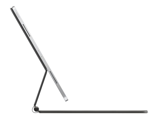 Apple Magic Keyboard - Tangentbord och foliefodral - med pekdyna - bakgrundsbelyst - Apple Smart connector - QWERTY - internationell engelska - svart