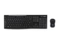Miniatyrbilde 2 av 5: Logitech MK270 Wireless Combo for Education with Protective Keyboard Cover - Tastatur- og mussett - trådløs - 2.4 GHz - akademisk
