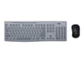 Miniatyrbilde 1 av 5: Logitech MK270 Wireless Combo for Education with Protective Keyboard Cover - Tastatur- og mussett - trådløs - 2.4 GHz - akademisk