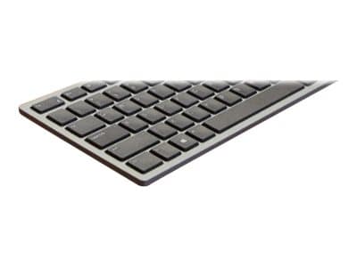 Dell Premier Wireless Keyboard and Mouse KM7321W - Sats med tangentbord och mus - trådlös - 2.4 GHz, Bluetooth 5.0 - QWERTY - estnisk - Titan gray