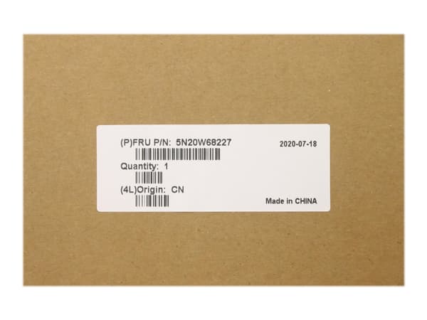 Chicony - Ersättningstangentbord för bärbar dator - med Trackpoint, UltraNav - bakgrundsbelyst - AZERTY - fransk - för ThinkPad L15 Gen 1 20U7, 20U8