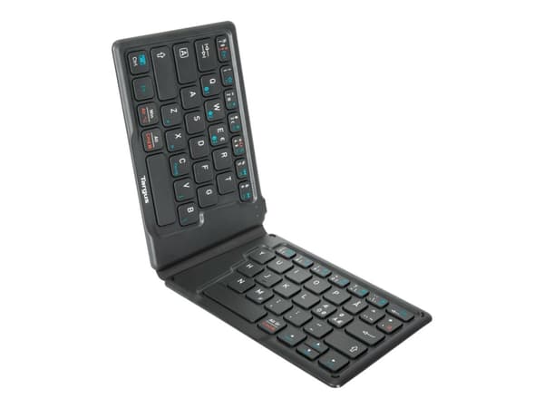 Targus AKF003NO tangentbord Bluetooth QWERTY Nordic Svart
